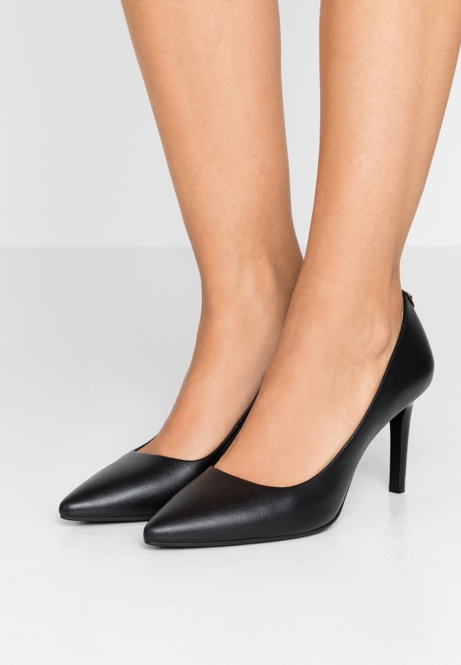 Escarpin Cuir Lanette Noir - Talons Classiques Gabor | Exclusif